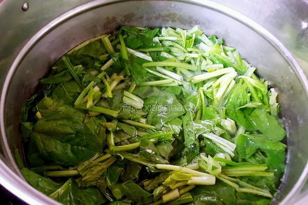 菠菜鸡蛋汤的做法图解3