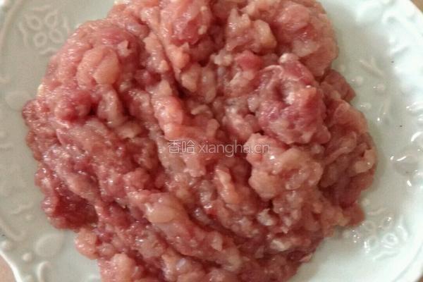 肉末豆腐羹的做法图解1
