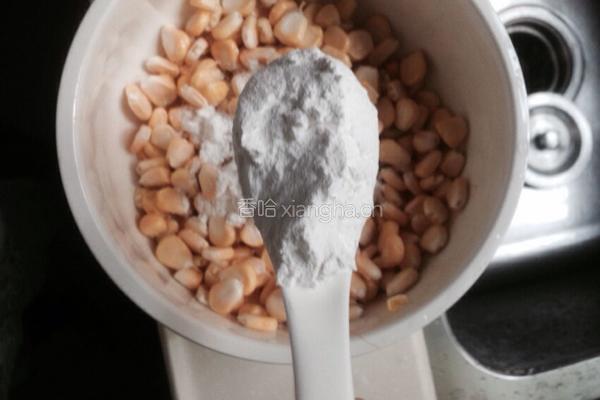糯米玉米饼的做法图解3