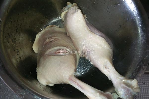 红烧鸭腿的做法图解3