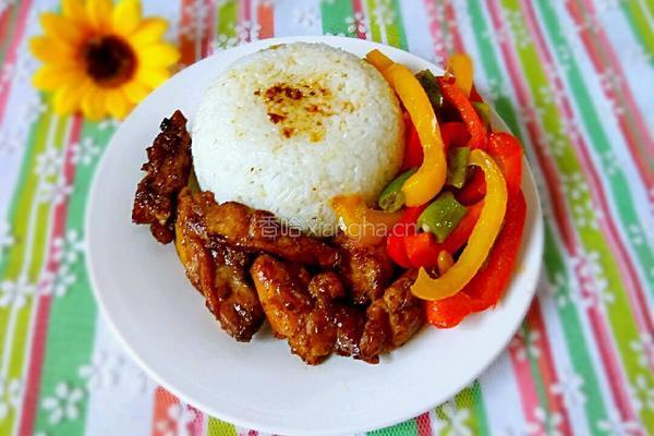 日式照烧鸡腿饭的做法图解14