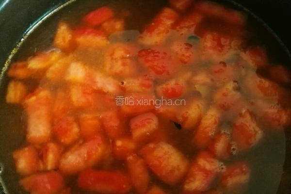 西红柿鸡蛋汤面的做法图解5