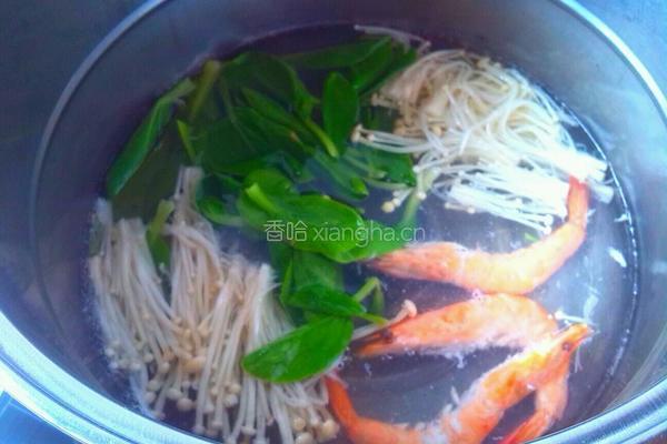 三鲜汤的做法图解3