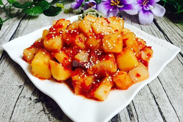 糖醋土豆的做法图解15