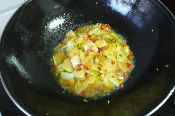 辣炒冬瓜的做法图解4