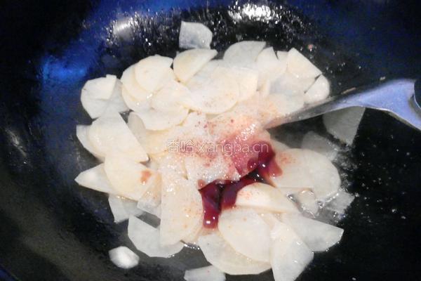 洋葱炒土豆片的做法图解3