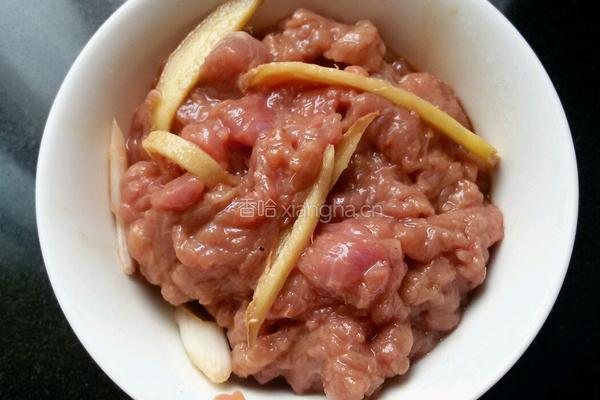 孜然羊肉片的做法图解4