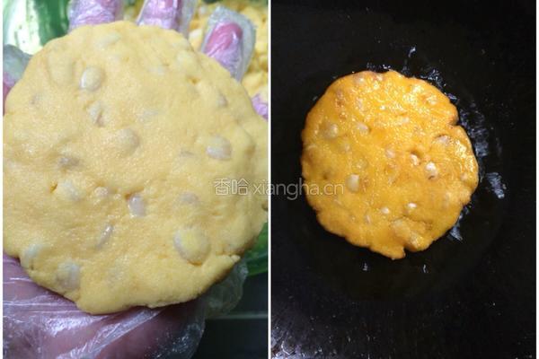 香煎玉米饼的做法图解6