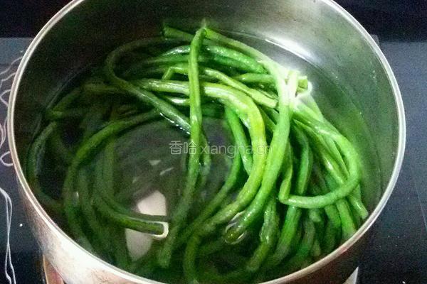 酱香豇豆角的做法图解1