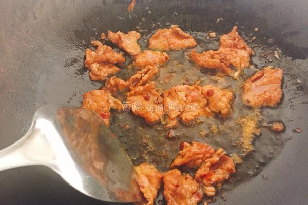莴笋炒肉的做法图解6