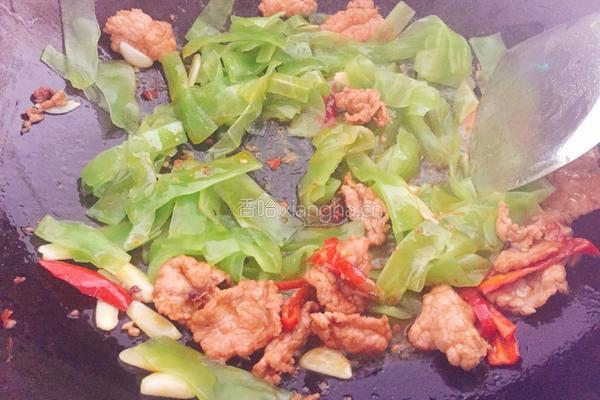 莴笋炒肉的做法图解8