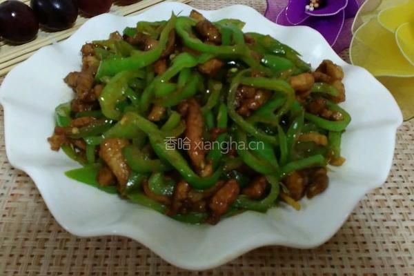 尖椒炒肉的做法图解15