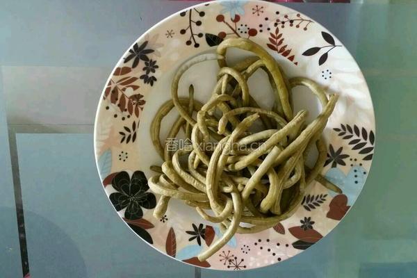 肉末酸豆角的做法图解5