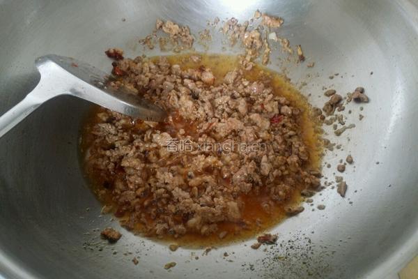 肉末酸豆角的做法图解8