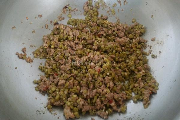 肉末酸豆角的做法图解9