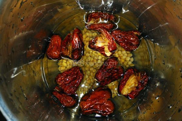 红枣豆浆的做法图解3