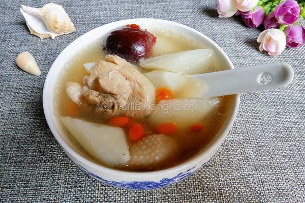 山药鸡汤的做法图解7