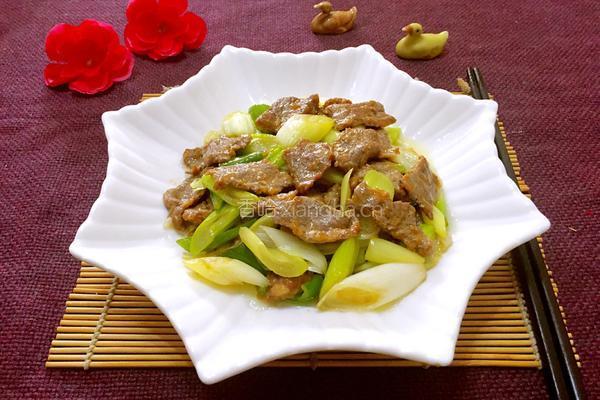 葱爆牛肉