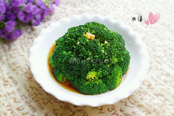 蒜蓉西兰花的做法图解7