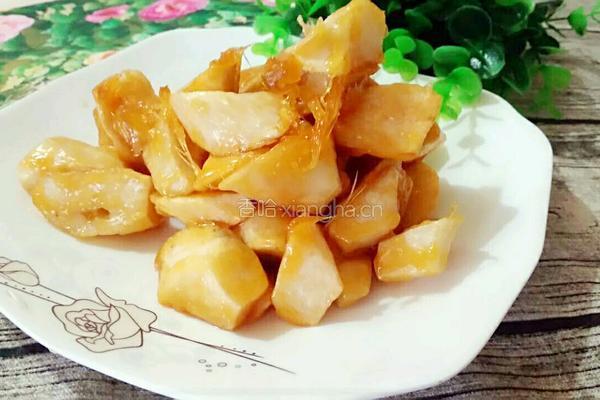 拔丝山药的做法图解7