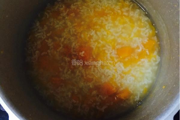 南瓜粥的做法图解6