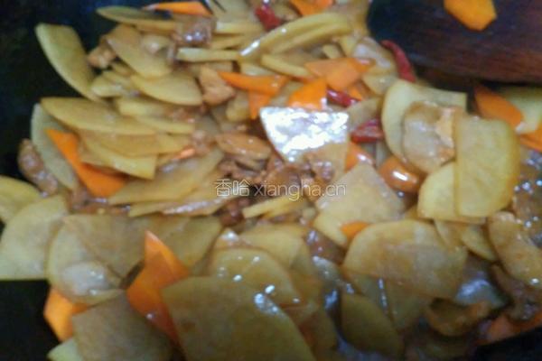 土豆炒肉的做法图解13