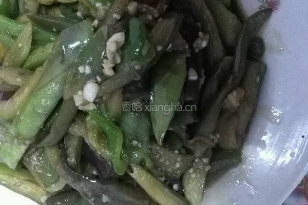 爆炒茄孒的做法图解5