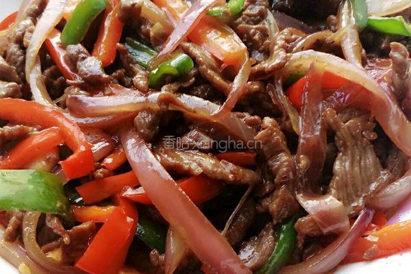 双椒牛肉丝