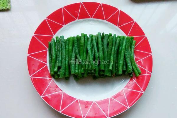 麻汁豆角的做法图解6