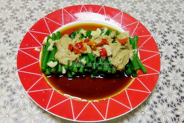 麻汁豆角的做法图解12