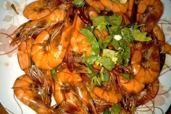 爆炒麻辣虾