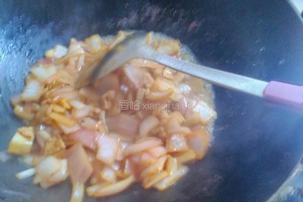 洋葱炒肉的做法图解9