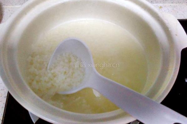 鸡蛋粥的做法图解3
