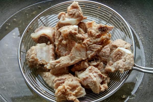 排骨山药汤的做法图解5