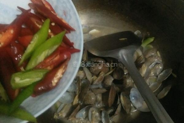 爆炒花蛤的做法图解5