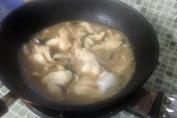 酸菜片片鱼的做法图解13