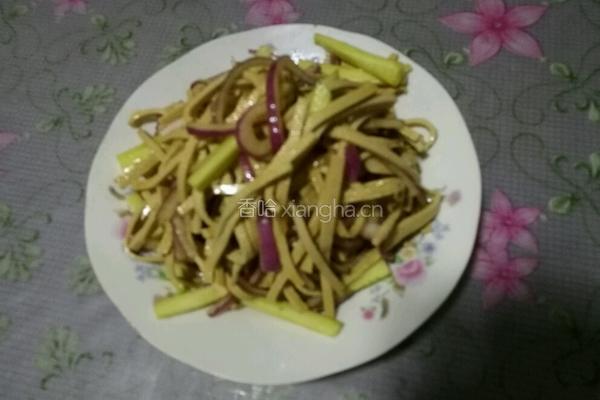 凉拌蔬菜的做法图解3