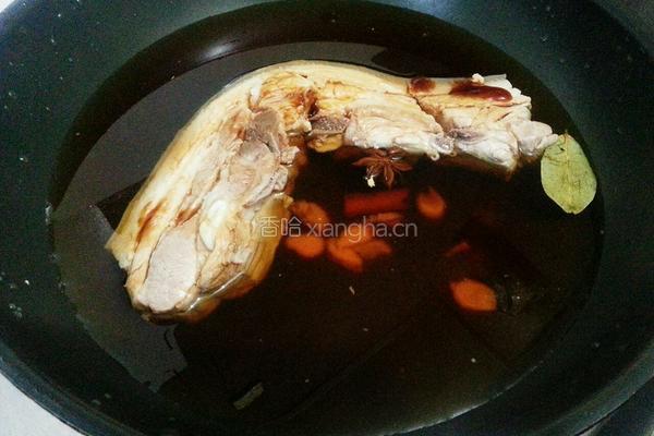 卤五花肉的做法图解4