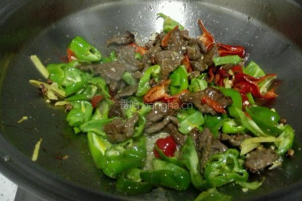 小炒牛肉的做法图解8