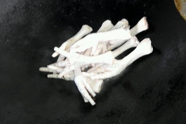 秘制红烧鸡爪的做法图解3