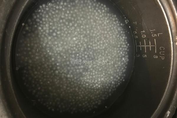 水果椰汁西米露的做法图解4