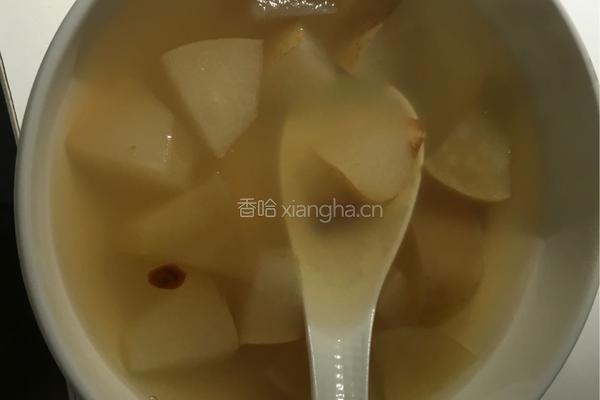雪梨糖水