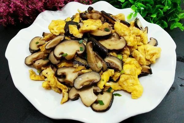 香菇炒鸡蛋的做法图解12