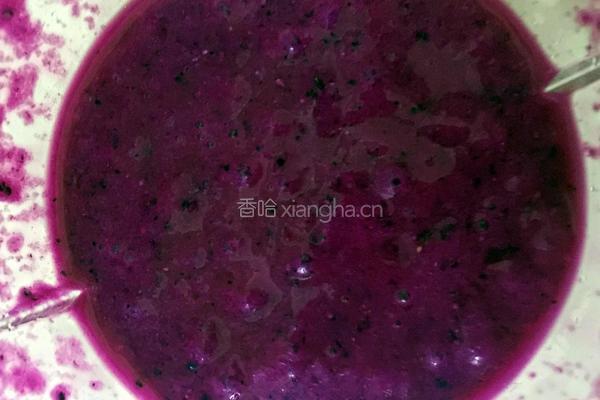 酸奶火龙果的做法图解4