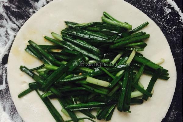 韭菜饼的做法图解10