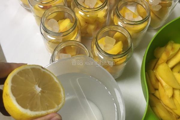 自制桃罐头的做法图解6
