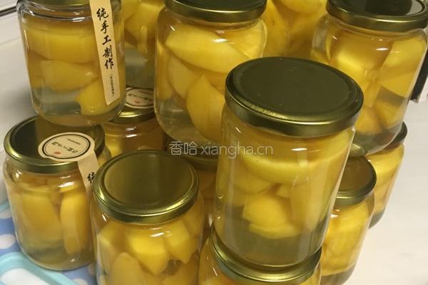 自制桃罐头的做法图解9