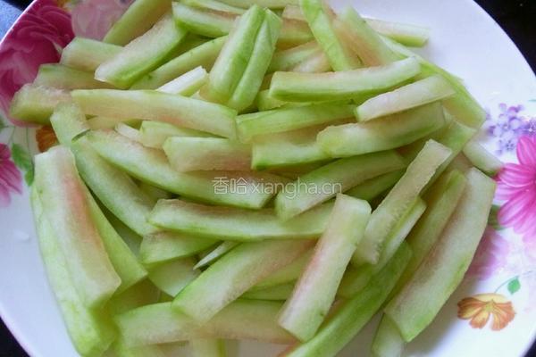 炒西瓜皮的做法图解5