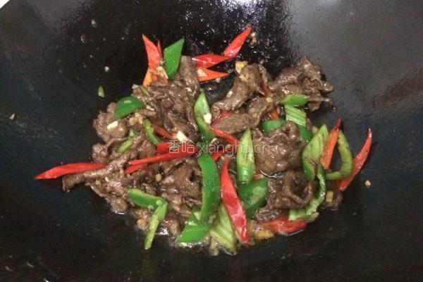 干煸牛肉的做法图解8