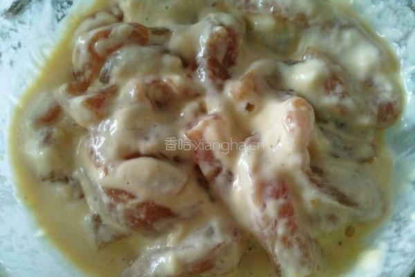 溜肉段的做法图解4